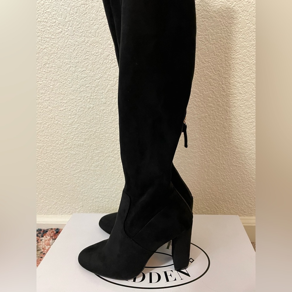 Steve Madden suede over the knee boots